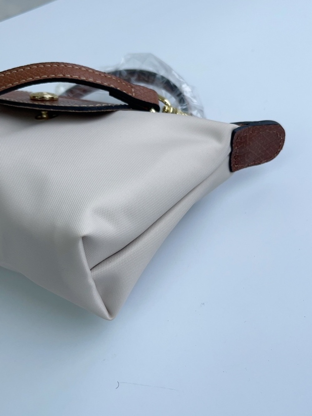 Longchamp Cream Mini Crossbody Bag - Picture 6 of 8